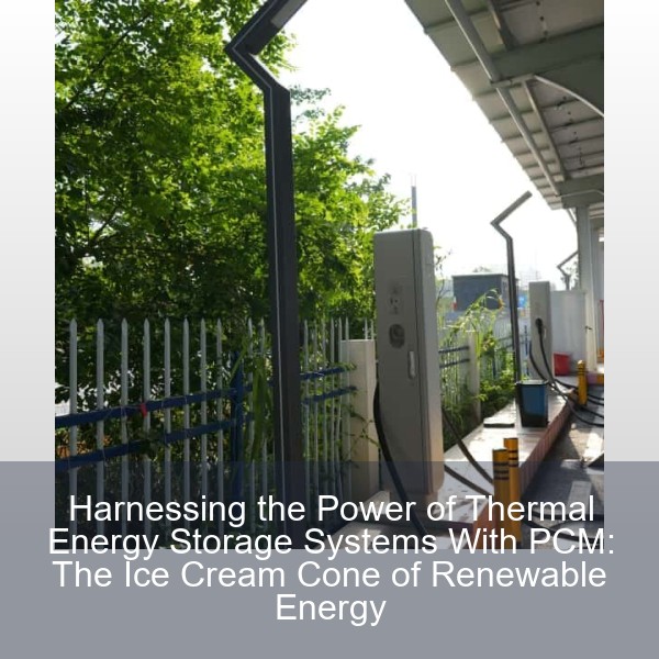 Harnessing the Power of Thermal Energy Storage Systems With PCM: The Ice Cream Cone of Renewable Energy